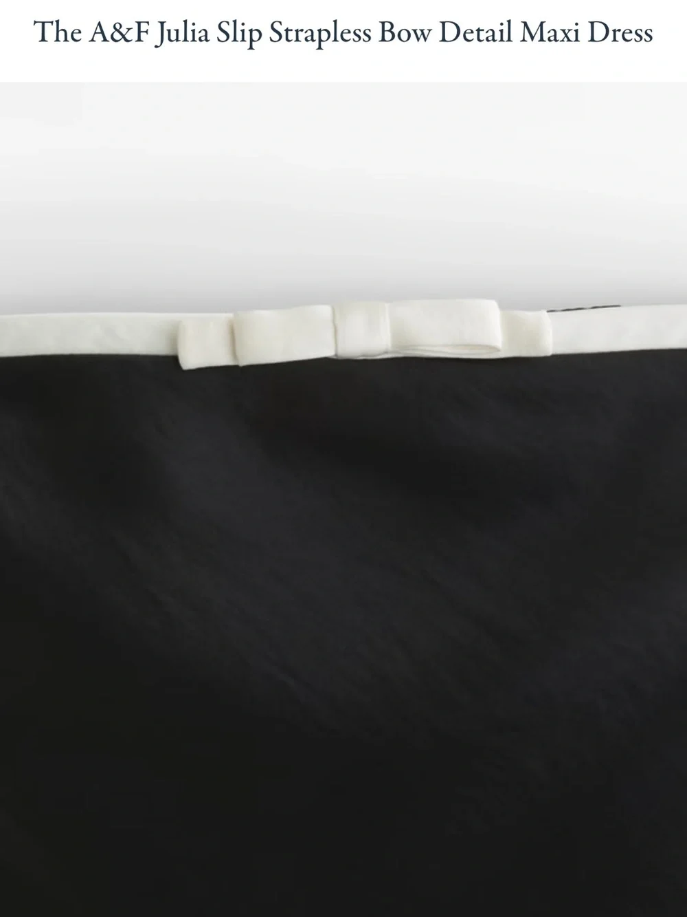 Abercrombie & Fitch sleek black
